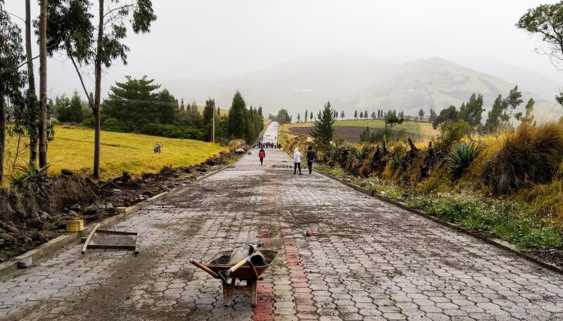 Camp Kuri Kucho community road