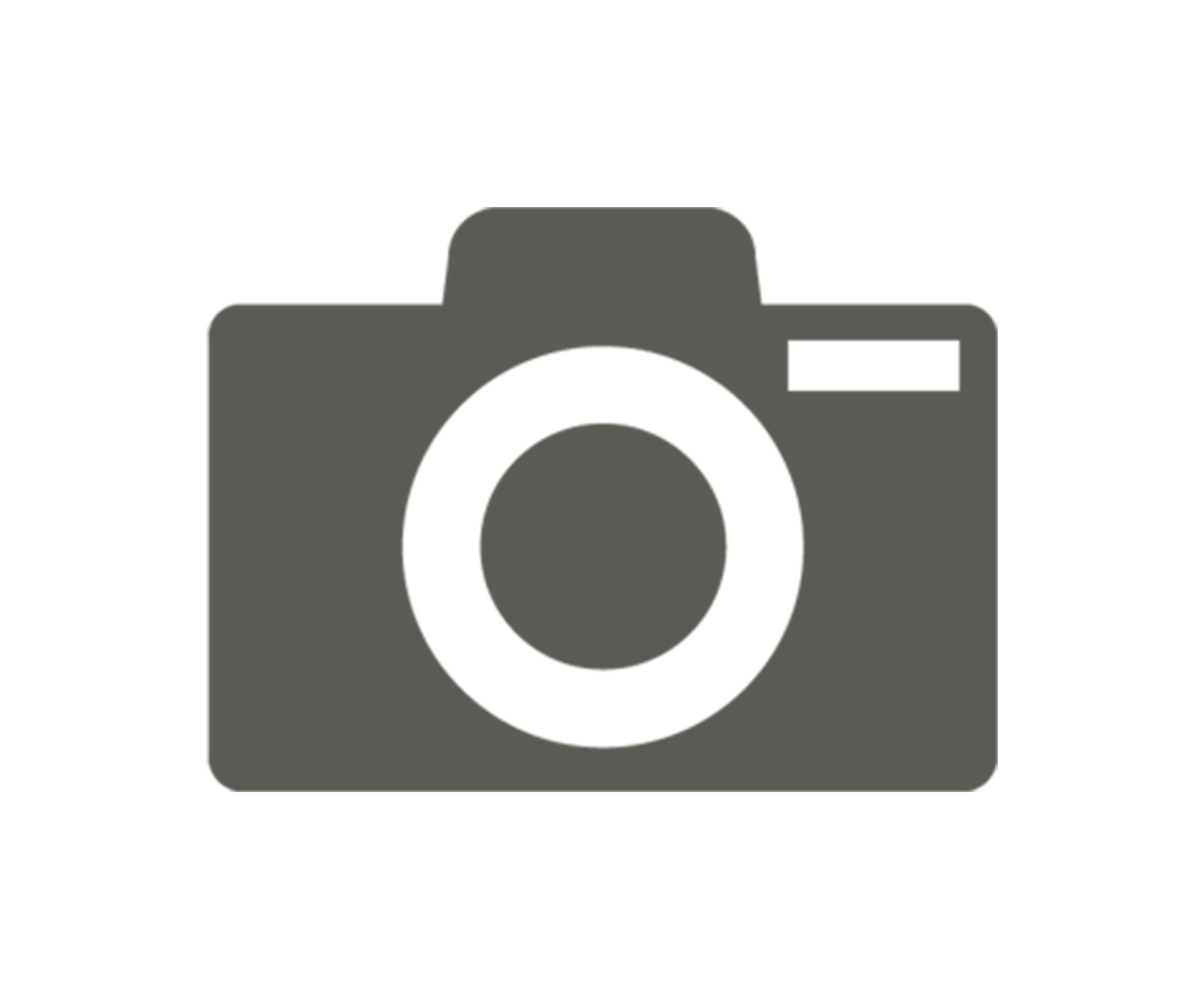 Camera icon in grey.